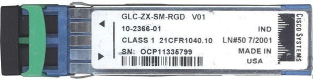Модуль SFP Cisco GLC-LX-SM-RGD