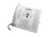 Телефон Cisco, 12 x SIP, 2 x FE, PoE, белый, slim [CP-6961-WL-K9=]