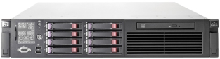 Сервер HP ProLiant DL380 G6/2x 4C X5550 2.6GHz 6.4GTs/32GB/2x146Gb SAS 10k 2.5/P410i/2x PS/Rails
