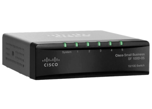 Коммутатор Cisco SB [SF100D-05-EU]